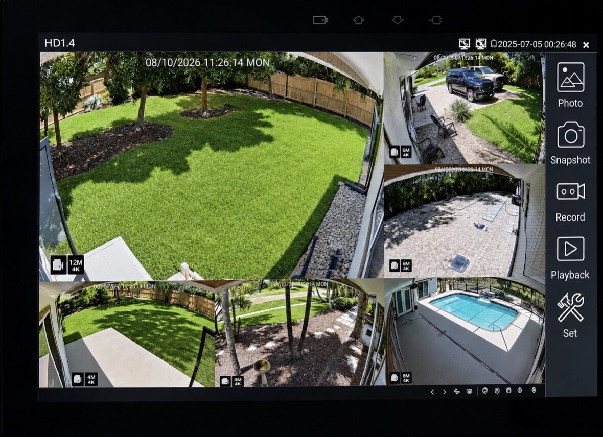 Yard and pool coverage