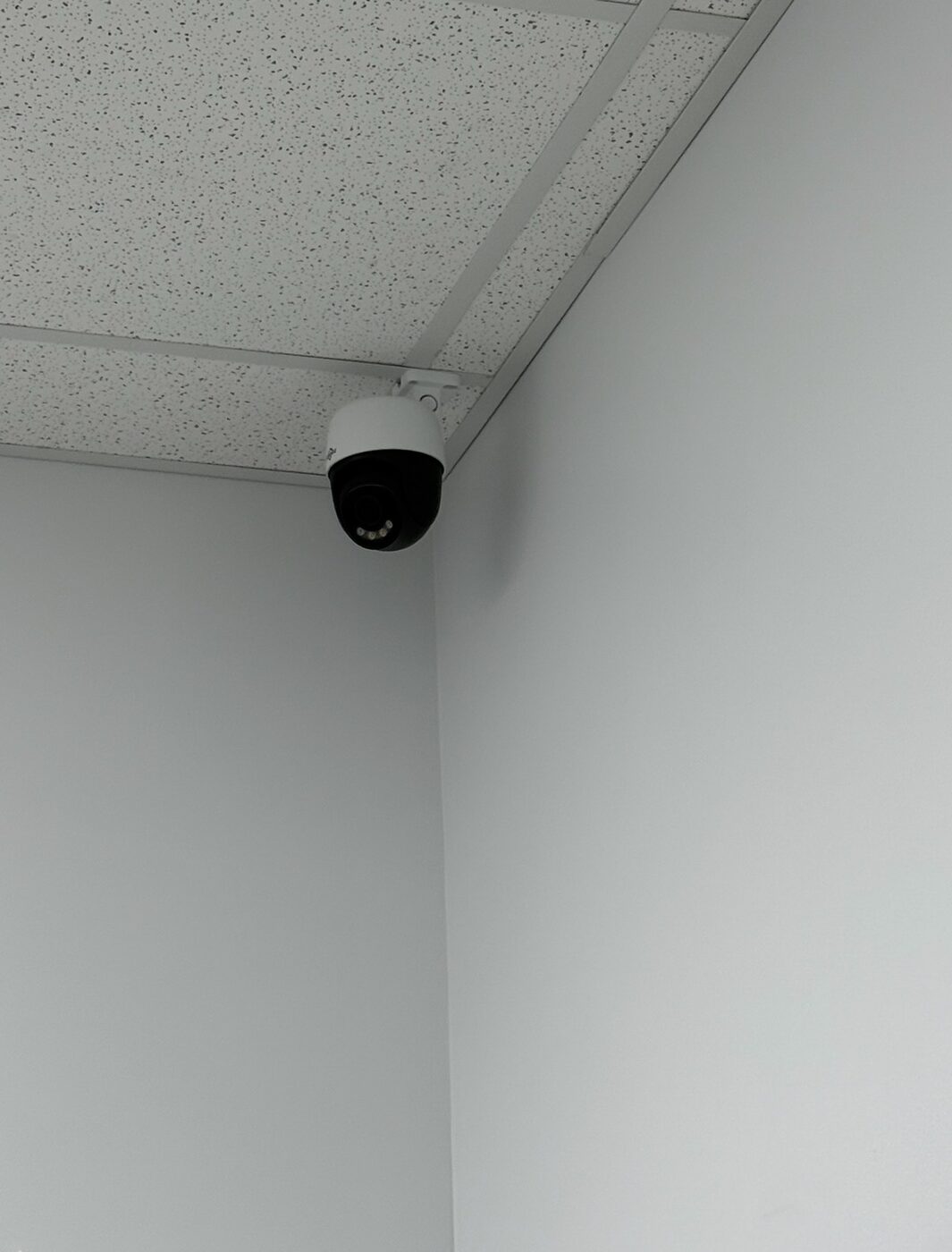 PTZ dome, commercial interior
