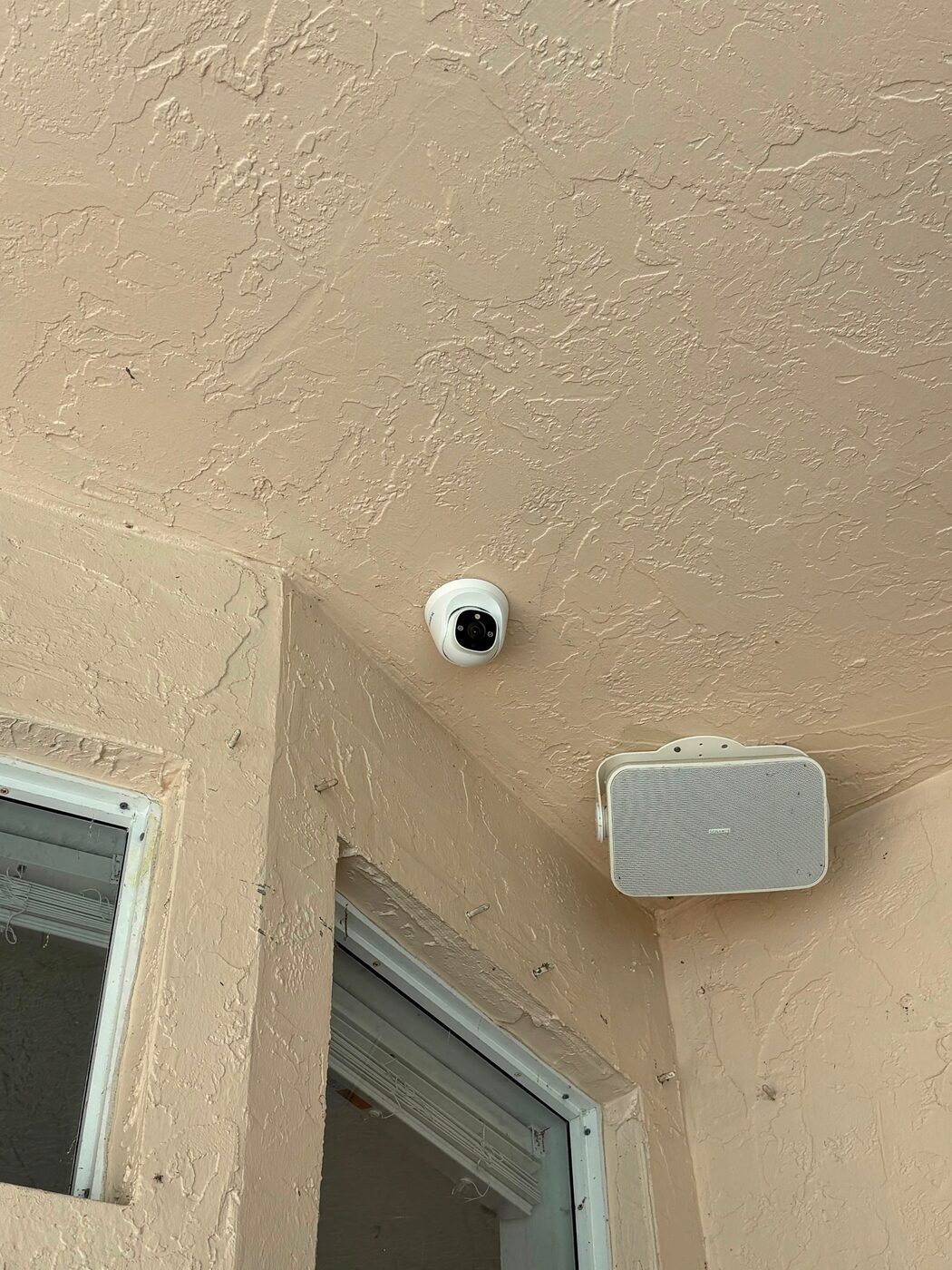 Exterior turret camera
